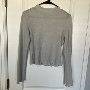 High neck cabbage cut top